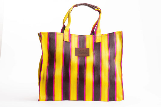 Explorer bag in Sun & Shadow colors, made of recycled nylon, from Less is Bore