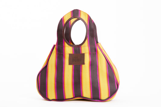 Fidget bag in Sun & Shadow colors, made of recycled nylon, from Less is Bore