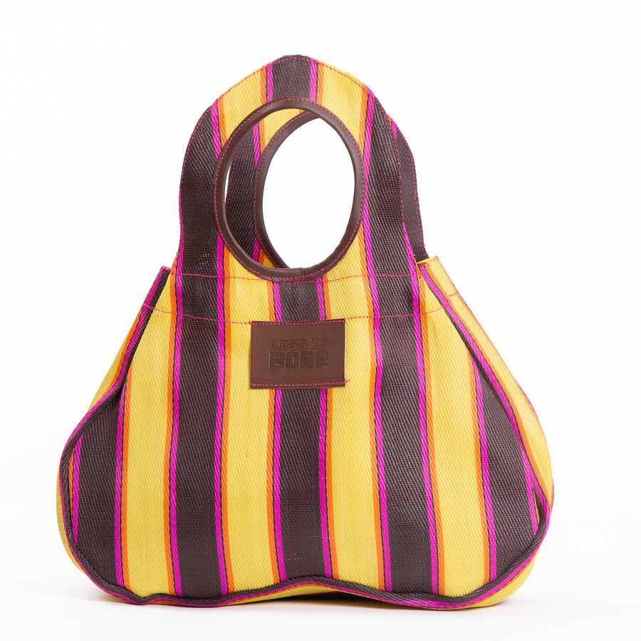 Fidget bag in Sun & Shadow colors, made of recycled nylon, from Less is Bore