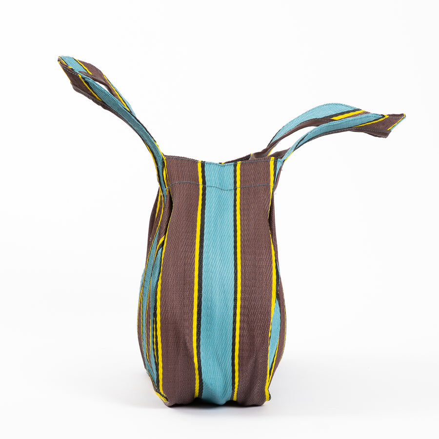 Fidget bag in Sky & Steel colors, made of recycled nylon, from Less is Bore