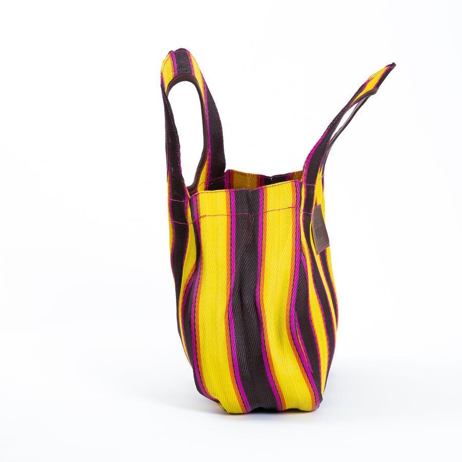 Fidget bag in Sun & Shadow colors, made of recycled nylon, from Less is Bore